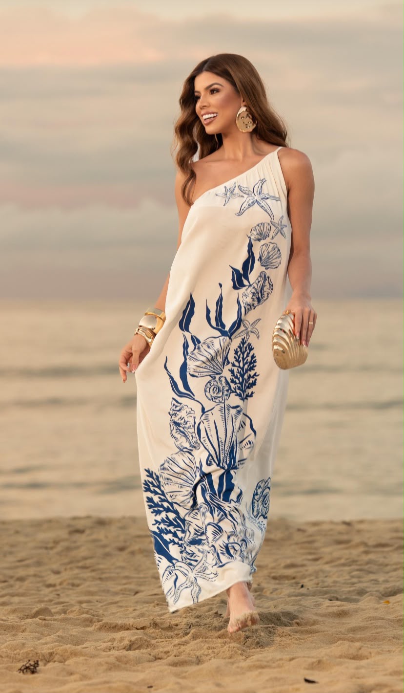 Vestido Mediterrâneo